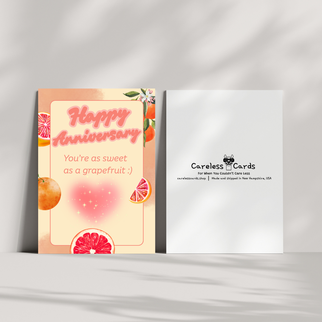Grape Fruit Card