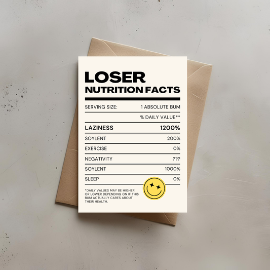 Ultra Bum Card