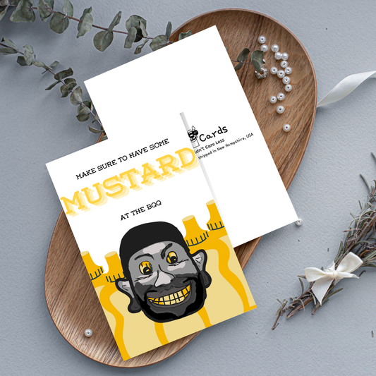 MUSTARD BBQ Card