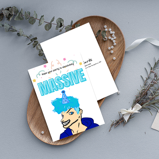 MASSIVE Birthday Card