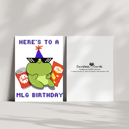 MLG Birthday Card