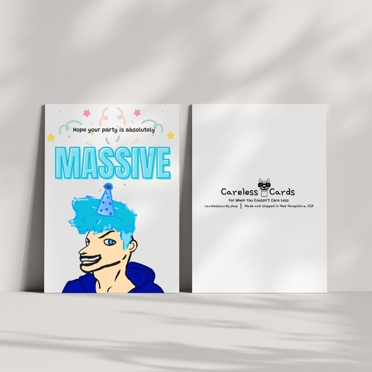 MASSIVE Birthday Card