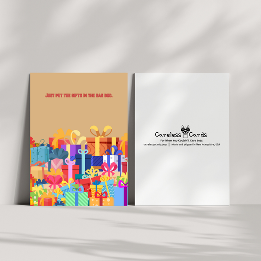 Give Me Presents Card