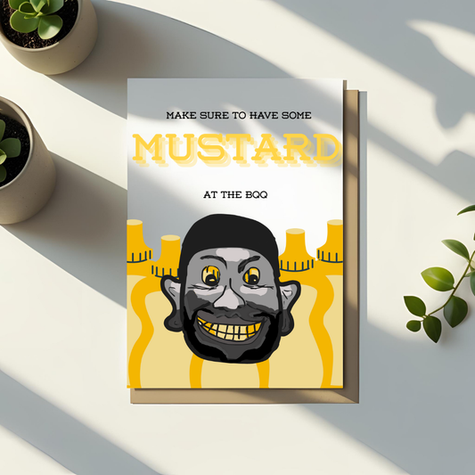 MUSTARD BBQ Card
