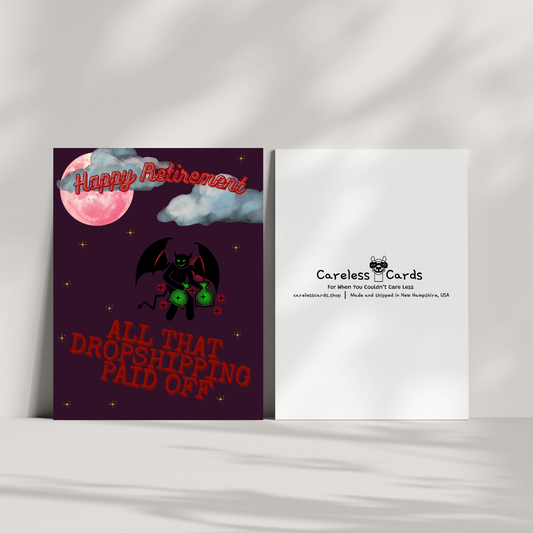 Greedy Devil Card