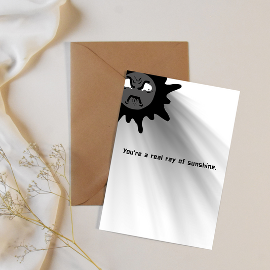Negative Nancy Ahh Card