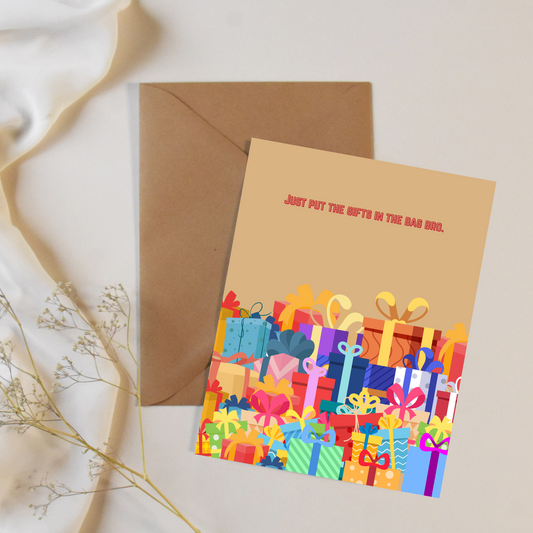 Give Me Presents Card