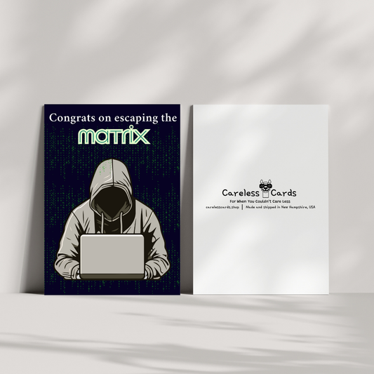 Matrix Retirement Card